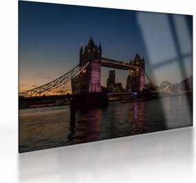 Sklenený obraz - Tower bridge (70x50 cm)
