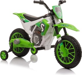 LEAN CARS Elektrická motorka pre deti XMX616 zelená