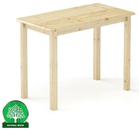 Stôl borovica ST104-100x75x55 surová