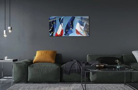 Sklenený obraz flags 140x70 cm