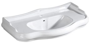Biele keramické umývadlo 100x54,5 cm Retro – Sapho
