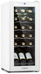 Klarstein Shiraz 18 Slim Uno, vinotéka, 50 l, 18 fliaš, 5-18°C, dotykový ovládací panel