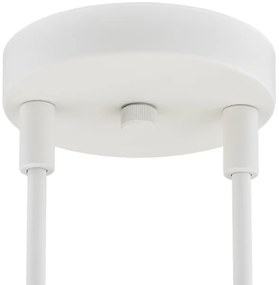 Argon 1841 - Luster na tyči ABSOS 4xE14/7W/230V alabaster biela