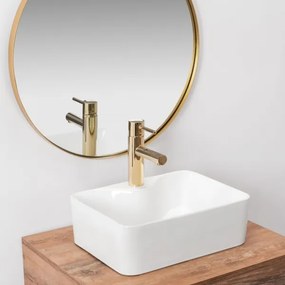 REA-U8196 - Umývadlo na dosku KELLY MINI 31x41 cm keramika/lesklá biela