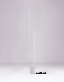 Moderná stojaca lampa Lithos Biela