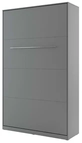 Sklápacia posteľ Concord Pro I, Farby: biely / biely lesk, Rozmer postele: 120x200