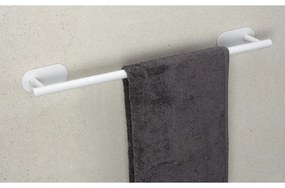 Biely samodržiaci držiak na uteráky z nehrdzavejúcej ocele Orea Uno – Wenko