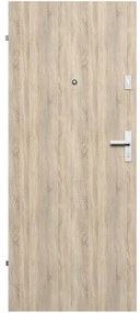 Dvere vchodové kleopatra 80L dub sonoma 277 WZM HZ+P