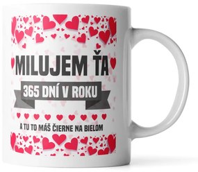 Sablio Hrnek Miluji Tě 365 dní v roce - 330 ml - standard