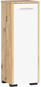 Kúpeľňová skrinka Fin S30 1D 30 cm dub - výber z 4 prevedení