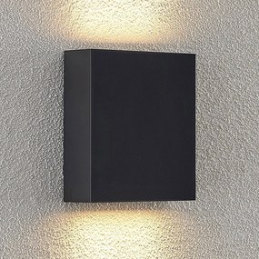 Lindby Ugar vonkajšie nástenné LED, 13 cm up/down