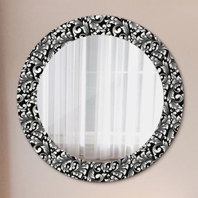 Okrúhle ozdobné zrkadlo na stenu Ozdoba fi 60 cm