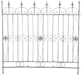 Mriežka na popínavé rastliny Mangold - 115 x 125 cm - Zelená antik