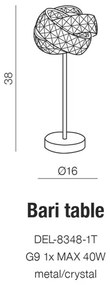 Azzardo stolná lampa BARI AZ2106