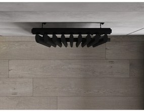 Mexen Atlanta, vykurovacie teleso 1500x460 mm, 894 W, čierna, W211-1500-460-00-70