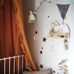 Polička do detskej izby zajačik