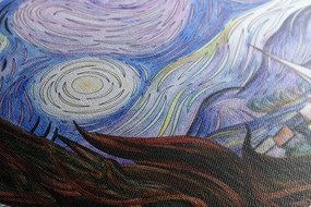 Obraz imitácia Hviezdnej noci od Van Gogha