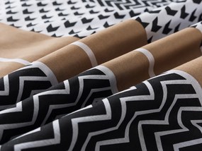 XPOSE® Predĺžené bavlnené obliečky ZIGO - béžové