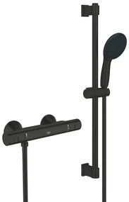 Sprchová batéria GROHE Precision Start so sprchovacím setom 150 mm čierna matná 345972431, 1 ks