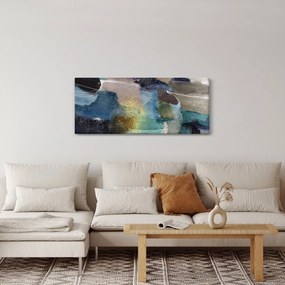Obraz - Akvarelová abstrakcia (120x50 cm)