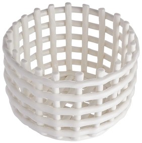 CRAFT Keramický košík 16 cm - krémová