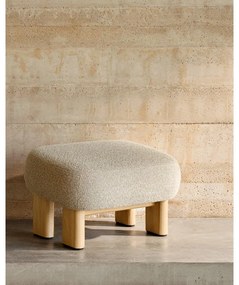 Béžová ženilková podnožka Nema – Kave Home