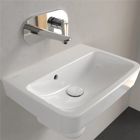 VILLEROY &amp; BOCH O.novo závesné umývadielko bez otvoru, s prepadom, 500 x 370 mm, biela alpská, 43445201