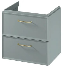 Cersanit S1021-003 - Závesná kúpeľňová skrinka pod umývadlo MILLE 60x45 cm mintová