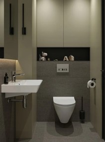 Cersanit Mille Plus CleanOn, závesná wc misa bez sedátka, biela, K675-007