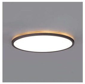 LED stropné svietidlo do kúpeľne NIVERA LED/18W/230V IP54 pr. 30 cm čierne