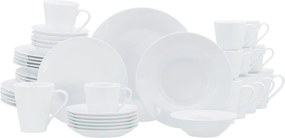 XXXLutz KOMBINOVANÝ SERVIS Base weiß 42-dielne Creatable - Online Only bytové doplnky - 007768067705
