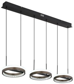 Globo 67179H2 - LED luster na lankách DELLA LED/40W/230V 3000/4000/6000K