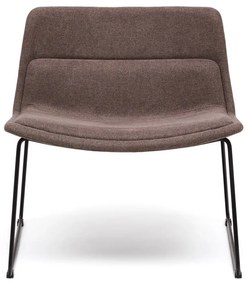 Hnedé kreslo Zahara – Kave Home