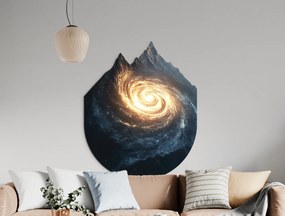 drevko |  Moderná Obraz Galaxia v horách  60 x 485 cm