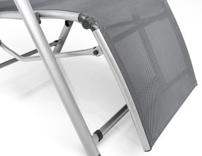 Cirrus Silver-Line relaxačné kreslo sivé