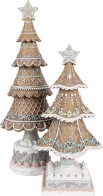 Dekorácia vianočný perníkový stromček Gingerbread Tree - 12*12*25 cm