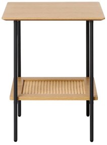 Dizajnový odkladací stolík Lakshmana II 45 cm prírodný dub