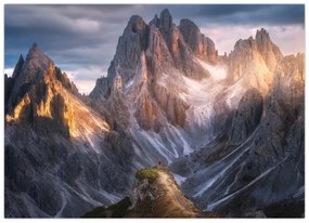 Obraz - Horská panoráma (70x50 cm)