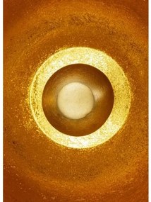 Apollon podlahová lampa zlatá Ø35 cm