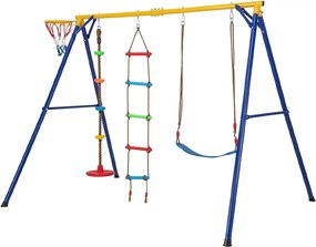 4-v-1 Hojdacia súprava s basketbalovým košom