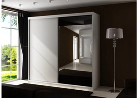 Posuvná skriňa TALIA 33 - biela / nie / 200