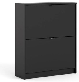 Čierna výklopná skrinka na topánky Shoes – Tvilum