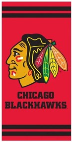 OSUŠKA NHL Chicago Blackhawks 70x140 cm 2 .Akosť