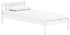 Jednolôžková posteľ 90x200 cm Malil (biela). Vlastná spoľahlivá doprava až k Vám domov. 1119523