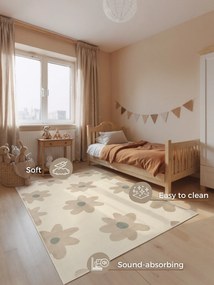 Hanse Home, Detský koberec Adventures 106417 Cream Beige, 120x170, béžová, detská izba