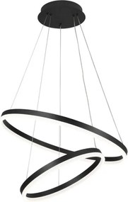 LED Stmievateľný luster na lanku LED/70W/230V 3000-6500K + diaľkové ovládanie