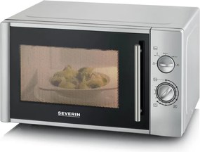Severin MW 7772 - Mikrovlnná rúra 900 W/230 V 28 l nerez/čierna