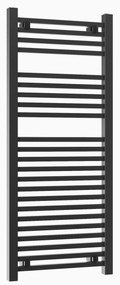 Erga Proper, vykurovacie teleso 1200x450 mm, 650W, čierna, ERG-LAV-PROP-12045-BK