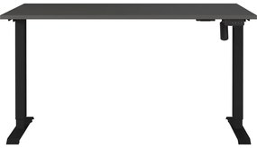 Pracovný stôl s elektricky nastaviteľnou výškou 80x140 cm Boras – Germania