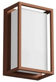 Redo 90534 - LED Vonkajšie nástenné svietidlo QUADRIS LED/12W/230V IP54 hnedá UN1107